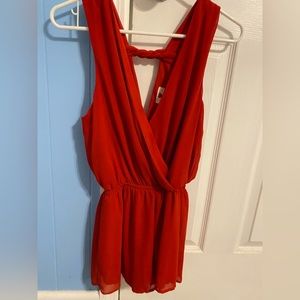 Red Romper